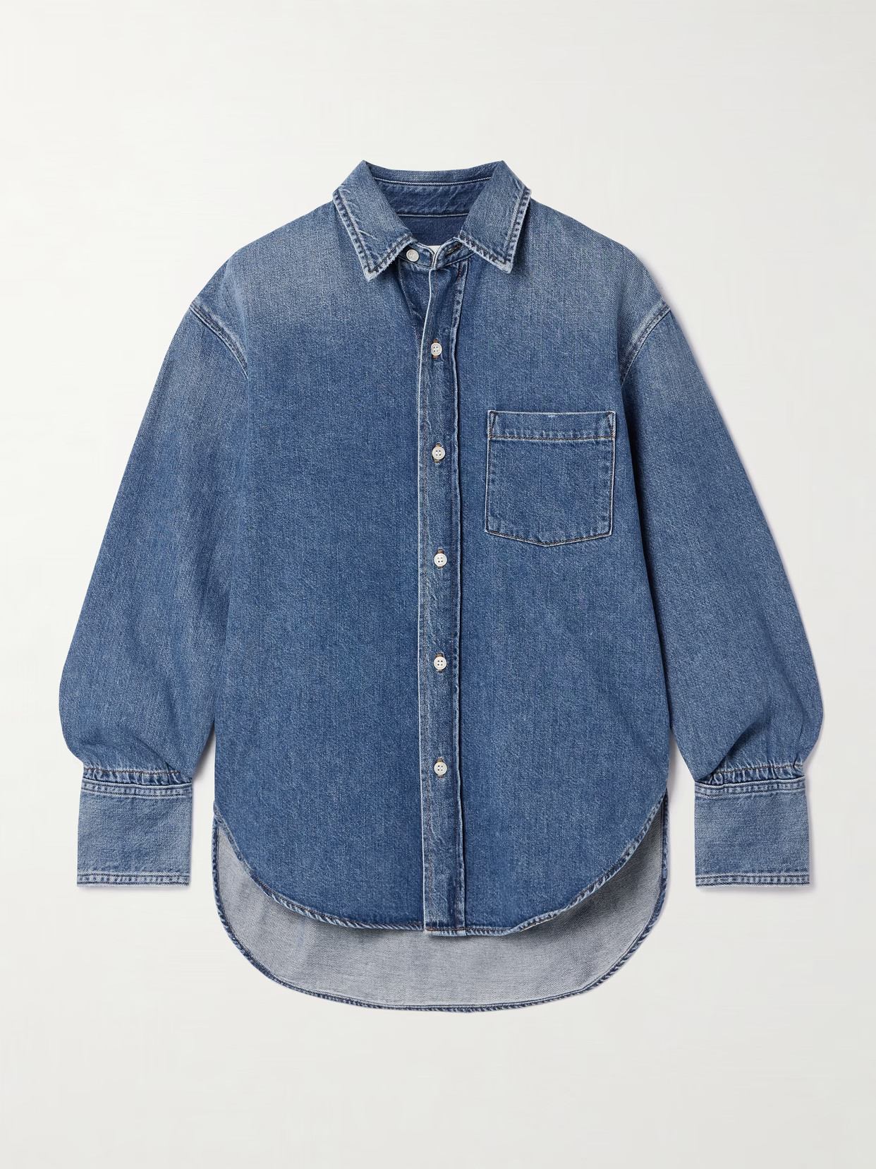 Citizens of Humanity - + Argent Harris Denim Shirt - Blue | NET-A-PORTER (US)