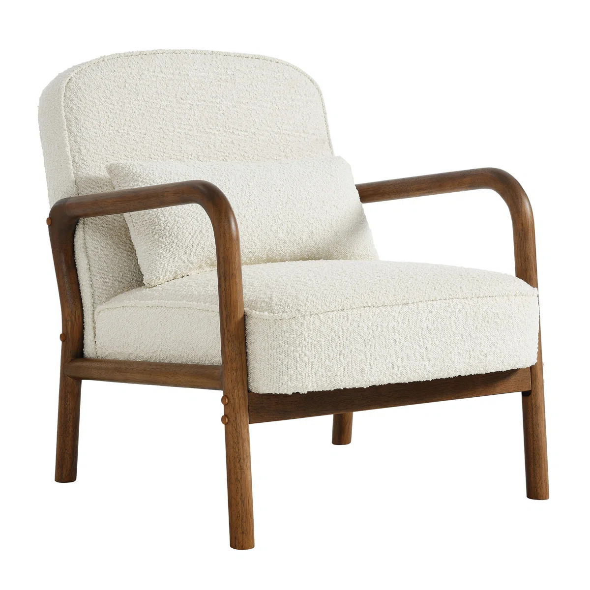 Modway Charlie Boucle Upholstered Armchair | Wayfair | Wayfair North America