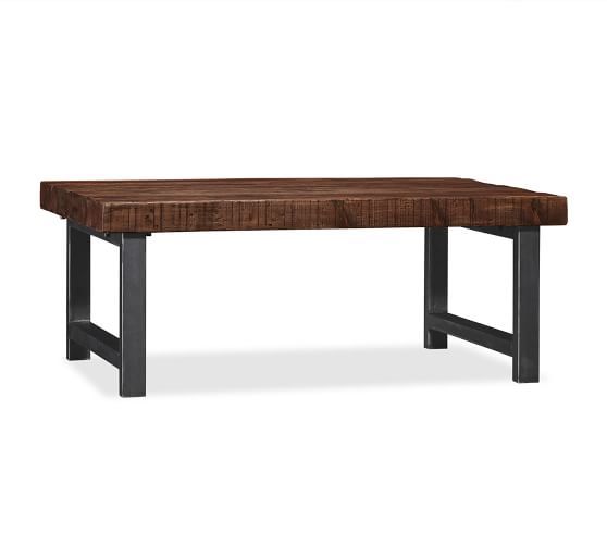 Griffin Reclaimed Wood Coffee Table | Pottery Barn (US)