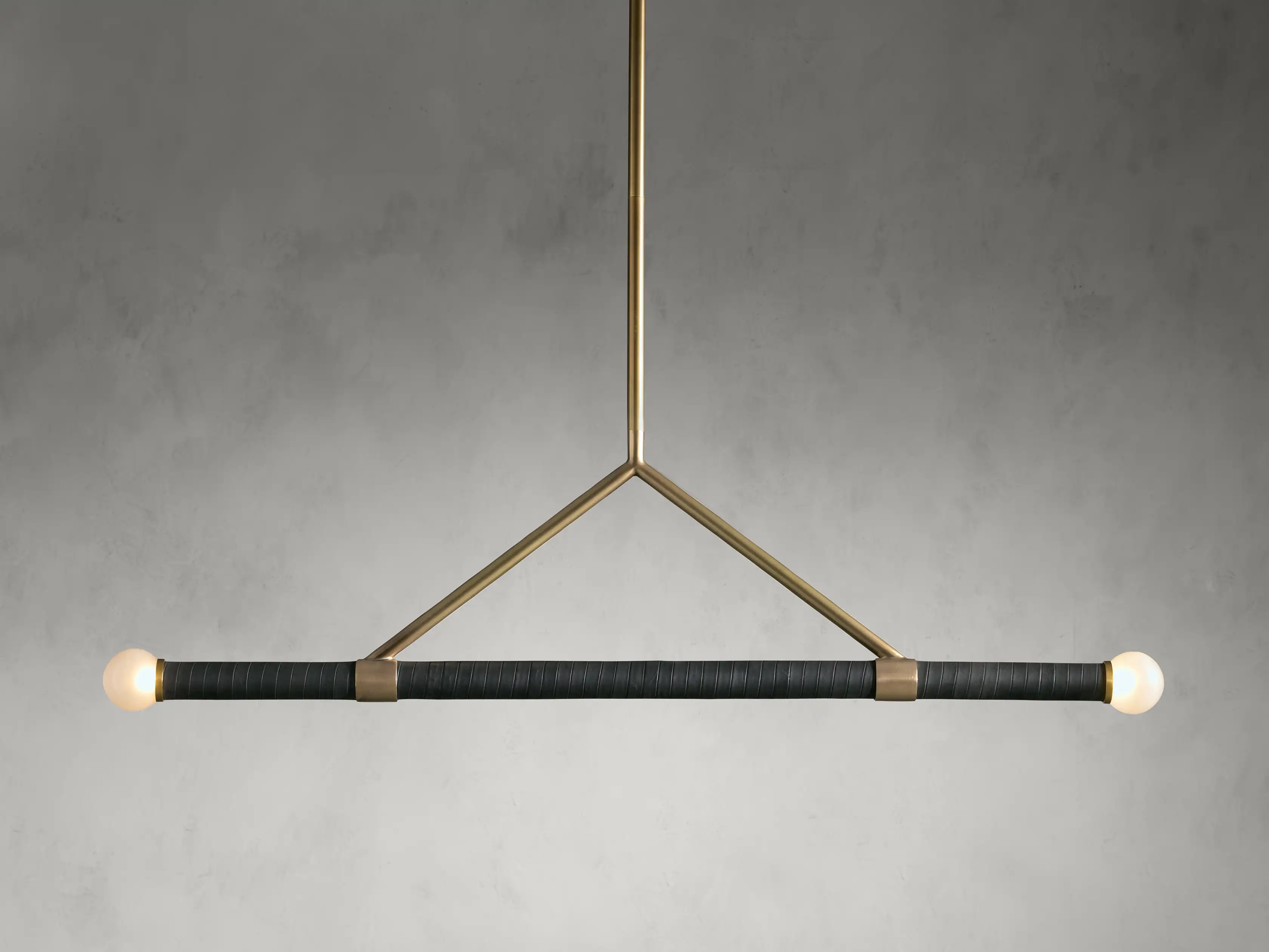 Randall Leather Pendant | Arhaus