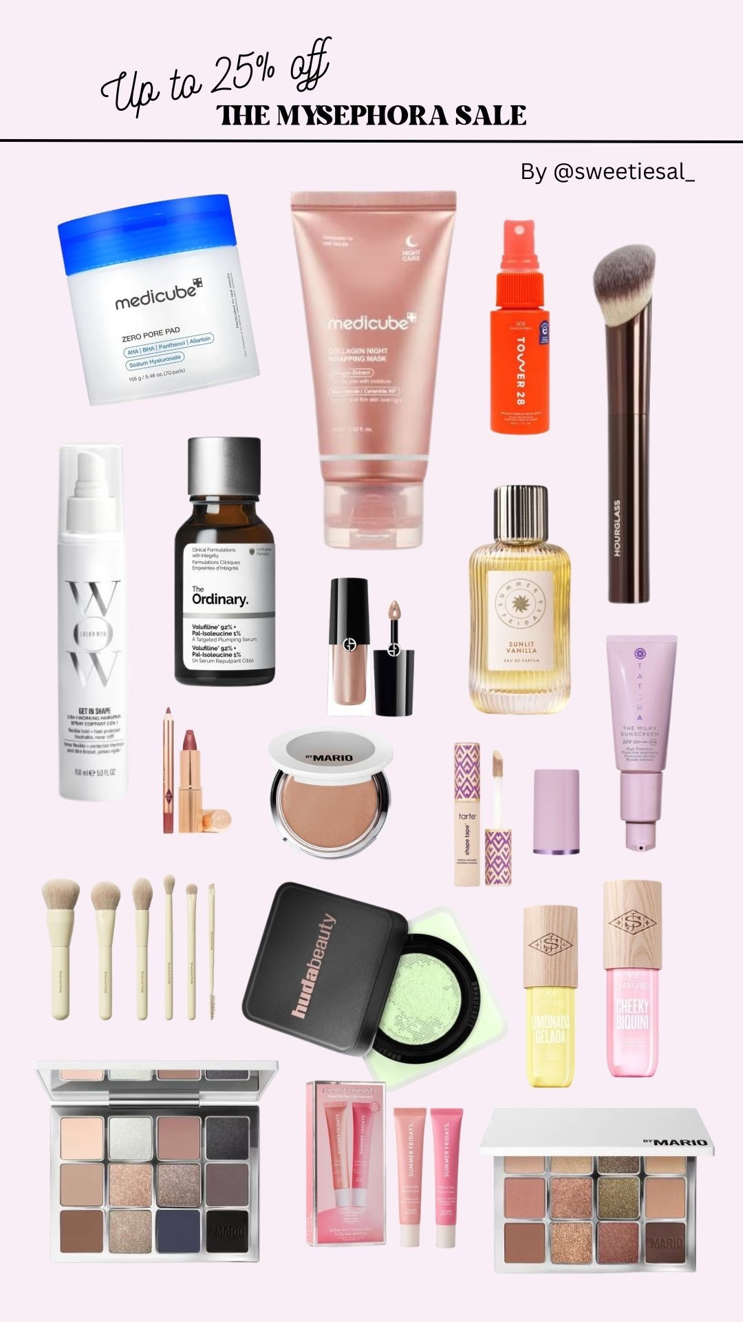 THE MYSEPHORA SALE IS HERE! 

With 25% for Gold, 20% for Silver and 15% for Bronze, now is the time to get stocked up on your beauty faves or try something new! 

You have to join the MySephora loyalty programme to reveal the discounts but it is SO worth doing for freebies, discounts and early access to sale.

All the big brands are in the sale including some brand new products! 

Go go go.. and Happy Easter 🐣 😍

• MySephora Sale • Sephora • Beauty • Skincare • Korean Beauty • Makeup • Fragrance • The Ordinary • Summer Fridays • Sol de Janeiro • Hourglass • Viral Beauty • Medicube • Color Wow • Haircare • Morphe • Makeup Brushes • Sale • Sunscreen • SPF • Makeup by Mario • 

#LTKbeauty #LTKluxury #LTKsale