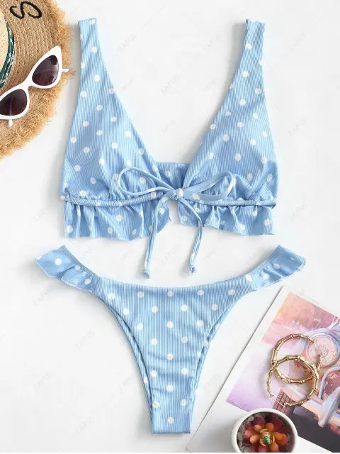 ZAFUL Dots Hunt Bikini | ZAFUL (Global)