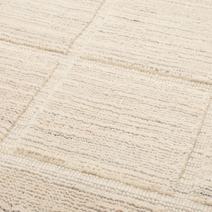 Lumini Grid Easy Care Rug | West Elm (US)