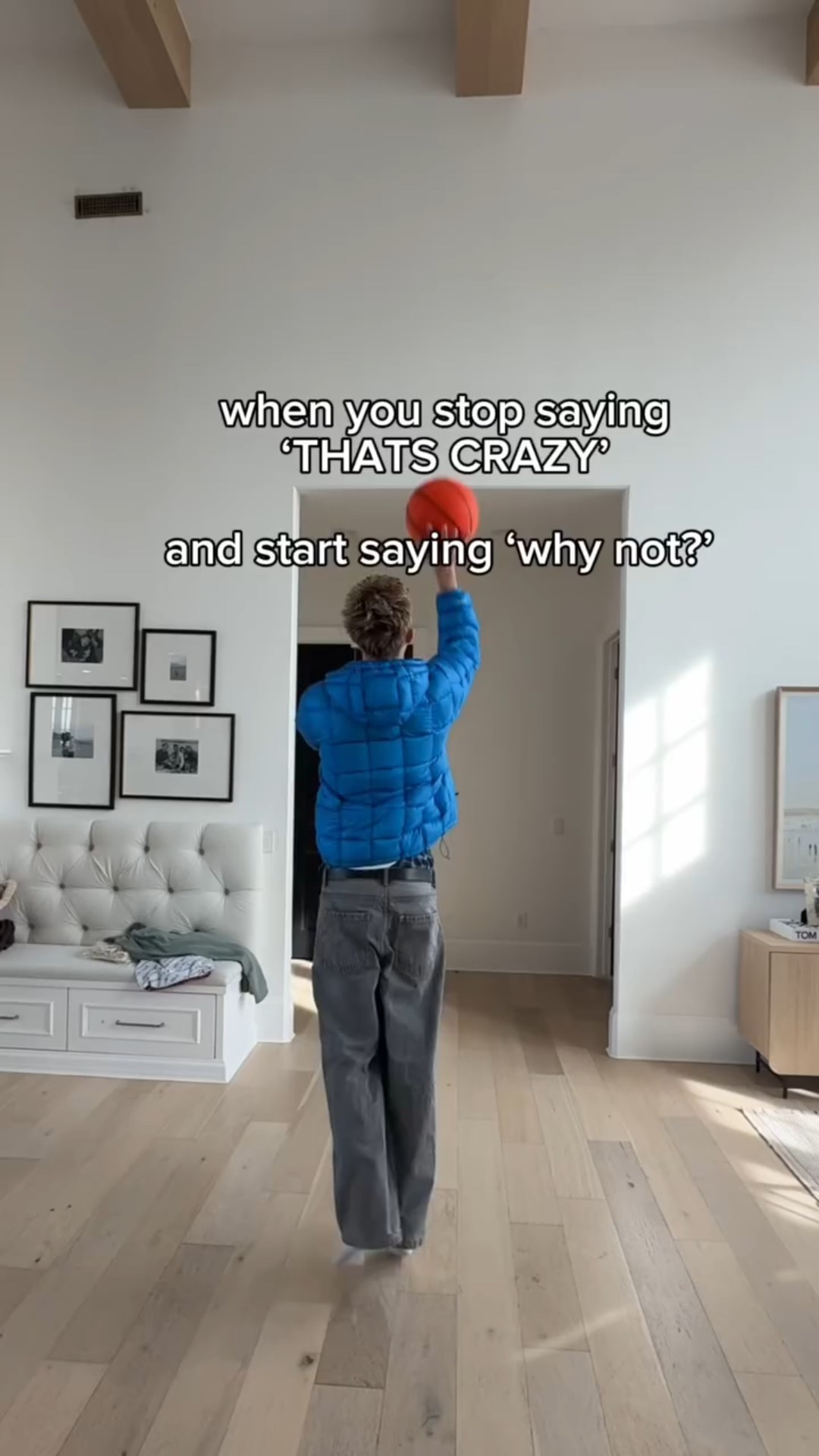 POV: you decided to put a full size basketball hoop in your living room. love it so much! 

Teen boy, tween boy, teen boy gift, indoor basketball, silent basketball, Amazon finds @amazon @amazonhome

 #momlife #basketball

#LTKMens #LTKdayinmylife #LTKKids