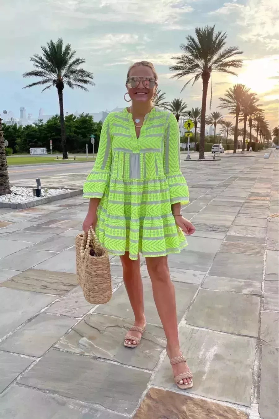 Fave dress year after year! Comes in such fun colors! Wearing a small. I linked a different pair of sandals and another tote. 

 #LTKSeasonal #LTKStyleTip #LTKTravel