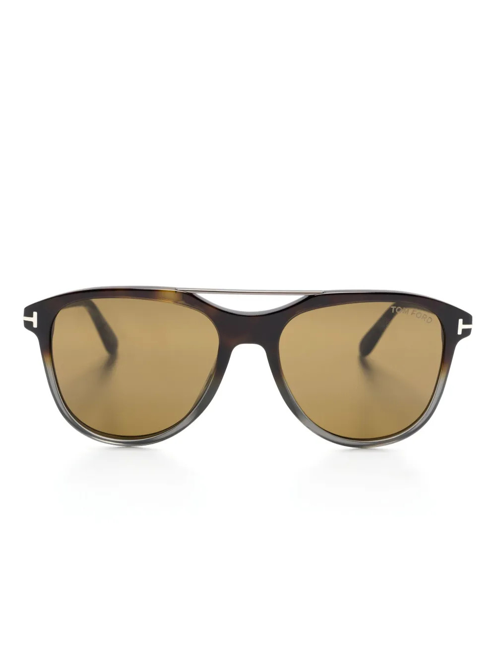 Sonnenbrille mit rundem Gestell | Farfetch Global