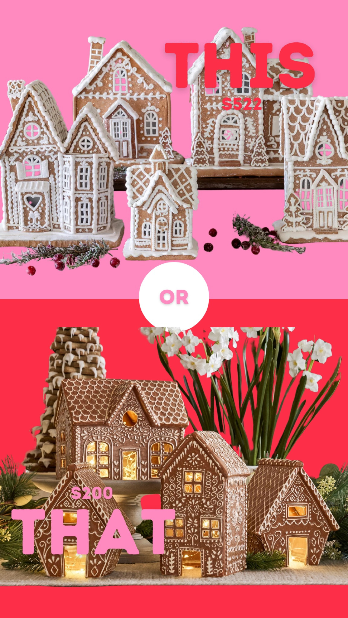 this or that gingerbread village … 

#LTKSeasonal #LTKHoliday #LTKHome
