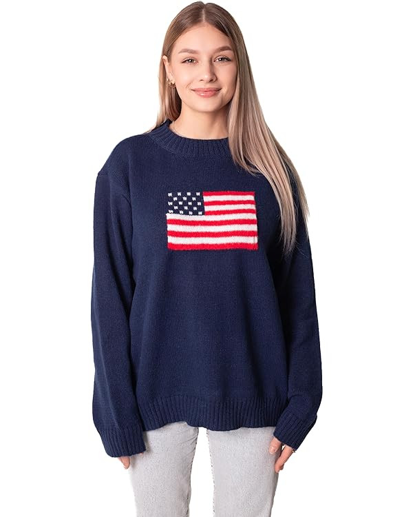 Get ready for the ultimate costume experience with our Madore Blue Sweater USA Flag Costume! Whet... | Amazon (US)