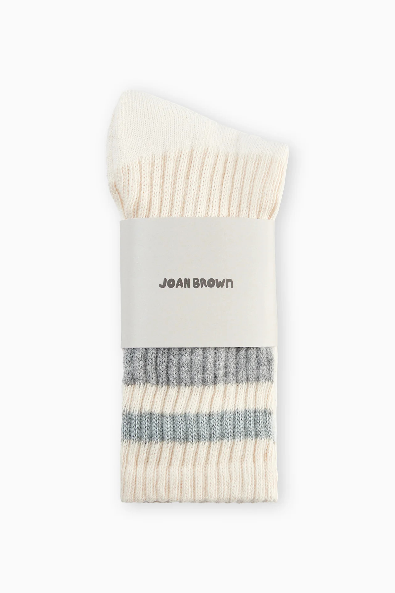 Classic Stripe Sock - Grey/Ash | Joah Brown
