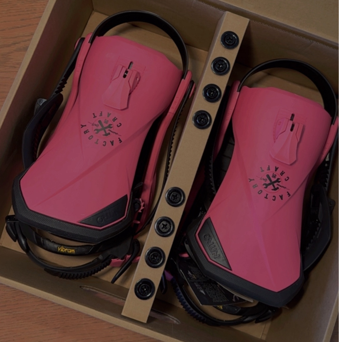 PINK snowboard bindings! 💗 my daily drivers! 

#LTKcanada