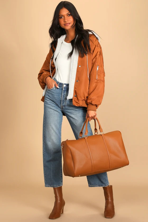 Stay the Night Brown Weekender Bag | Lulus (US)