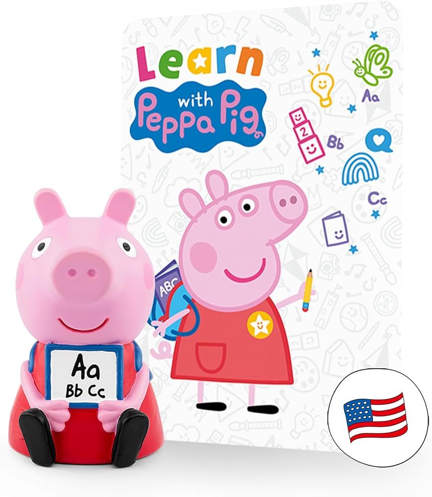 Tonies Peppa Pig Audio Play Character from Learn with Peppa | Amazon (US)