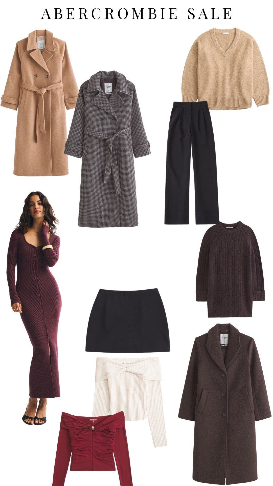 Abercrombie sale! Use code AFSOPHIE for extra 15% off AD 

#LTKwinter #LTKuk #LTKCyberWeek