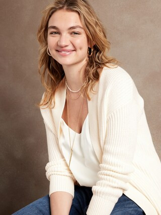 Chunky Cardigan | Banana Republic Factory