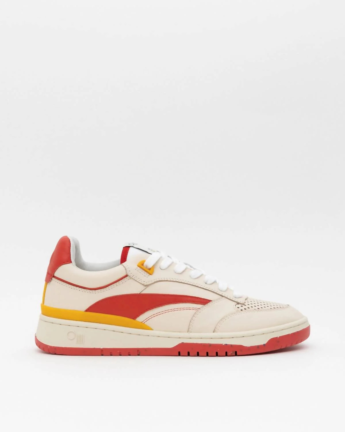 Womne's Preston Leather Sneaker In Retro Red | Shop Simon