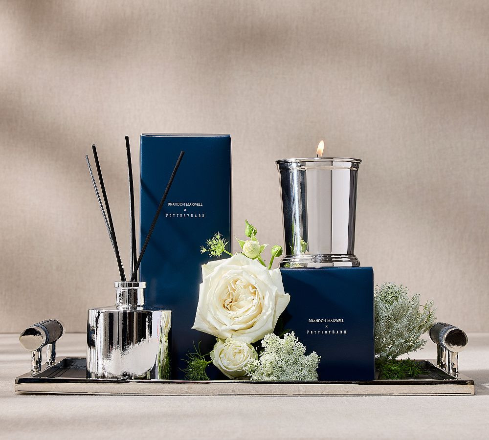 Brandon Maxwell Homescent Collection - White Rose | Pottery Barn (US)