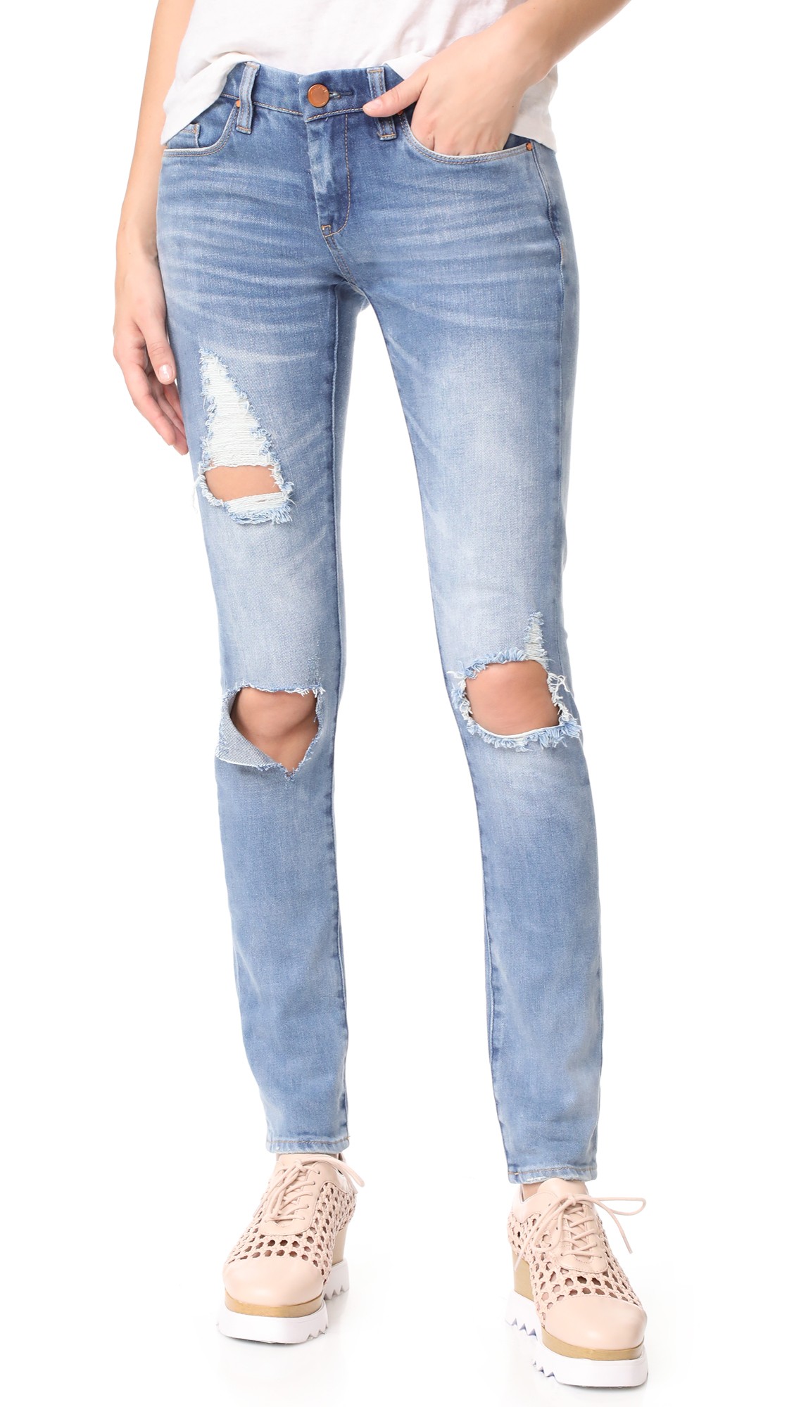 Distressed Skinny Jeans | Shopbop