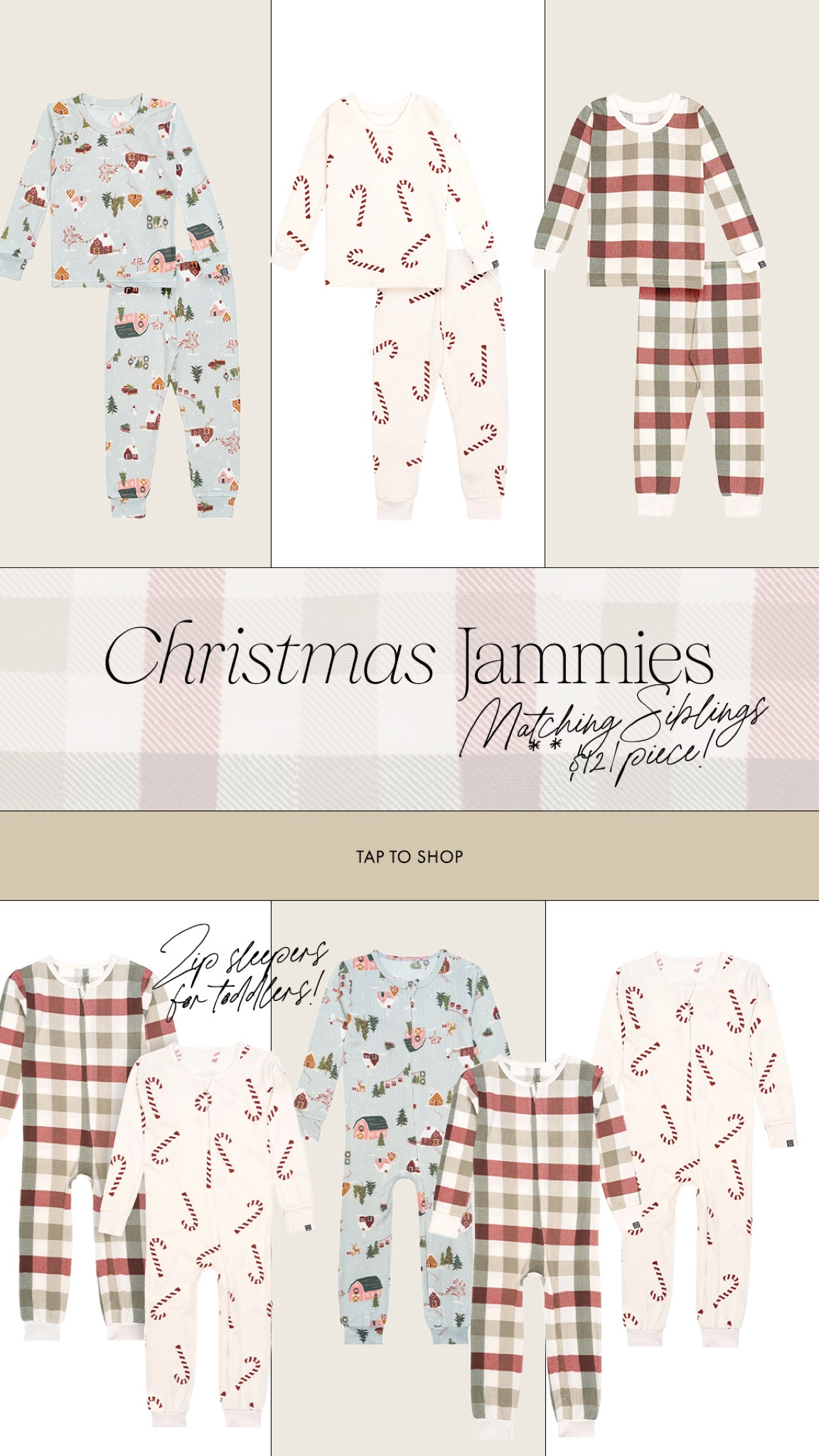 Christmas pajamas for the babies 🥰😍 grabbed all the prints basically!!! They’re so cute & SO SOFT. 

Christmas pjs, matching family pajamas, sibling matching, Walmart finds 

#LTKFamily #LTKHoliday #LTKKids