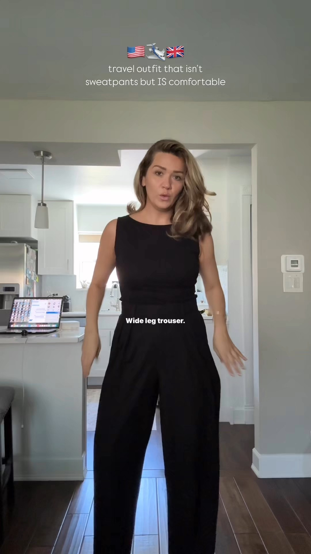 Whoever said you can’t be cute AND comfortable hasn’t seen any of my travel videos! 😉🖤☕️

Tank Top: Small 
Long sleeved top: M, true to size 
Trouser: 6 runs large, could’ve sized down 
Black sweatshirt: L, sized up for coziness 

Added the Tezenis top as a similar option since it’s almost identical to the Intimissimi top and less than half the price 👀

#LTKTravel #LTKStyleTip #LTKSeasonal