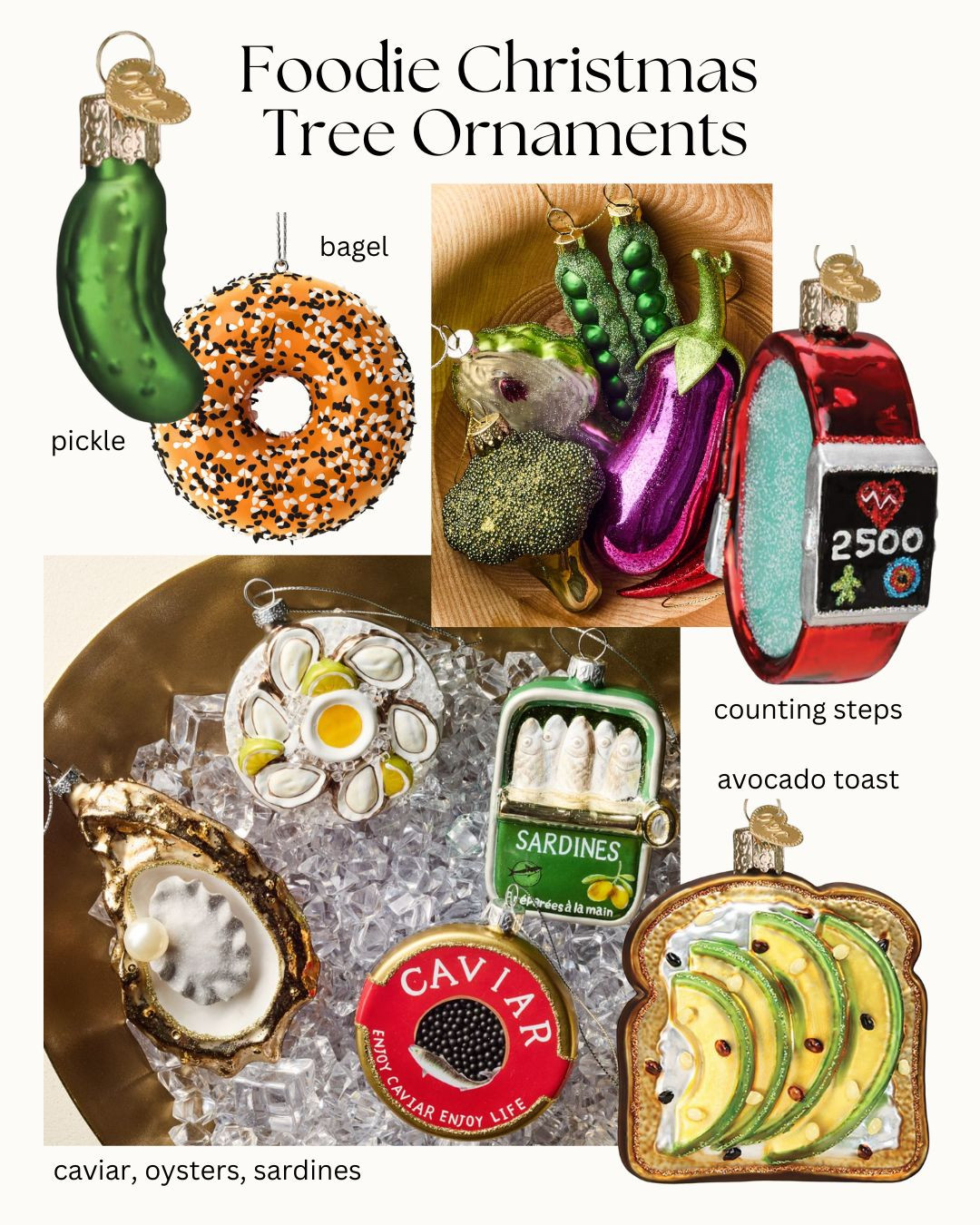 Foodie Christmas Ornaments 🎄🍴
Cute, quirky, and perfect for anyone who loves to cook. Rounded up all my favorite food-themed ornaments for your tree this year.   

 #LTKGiftGuide #LTKHoliday #LTKfoodie