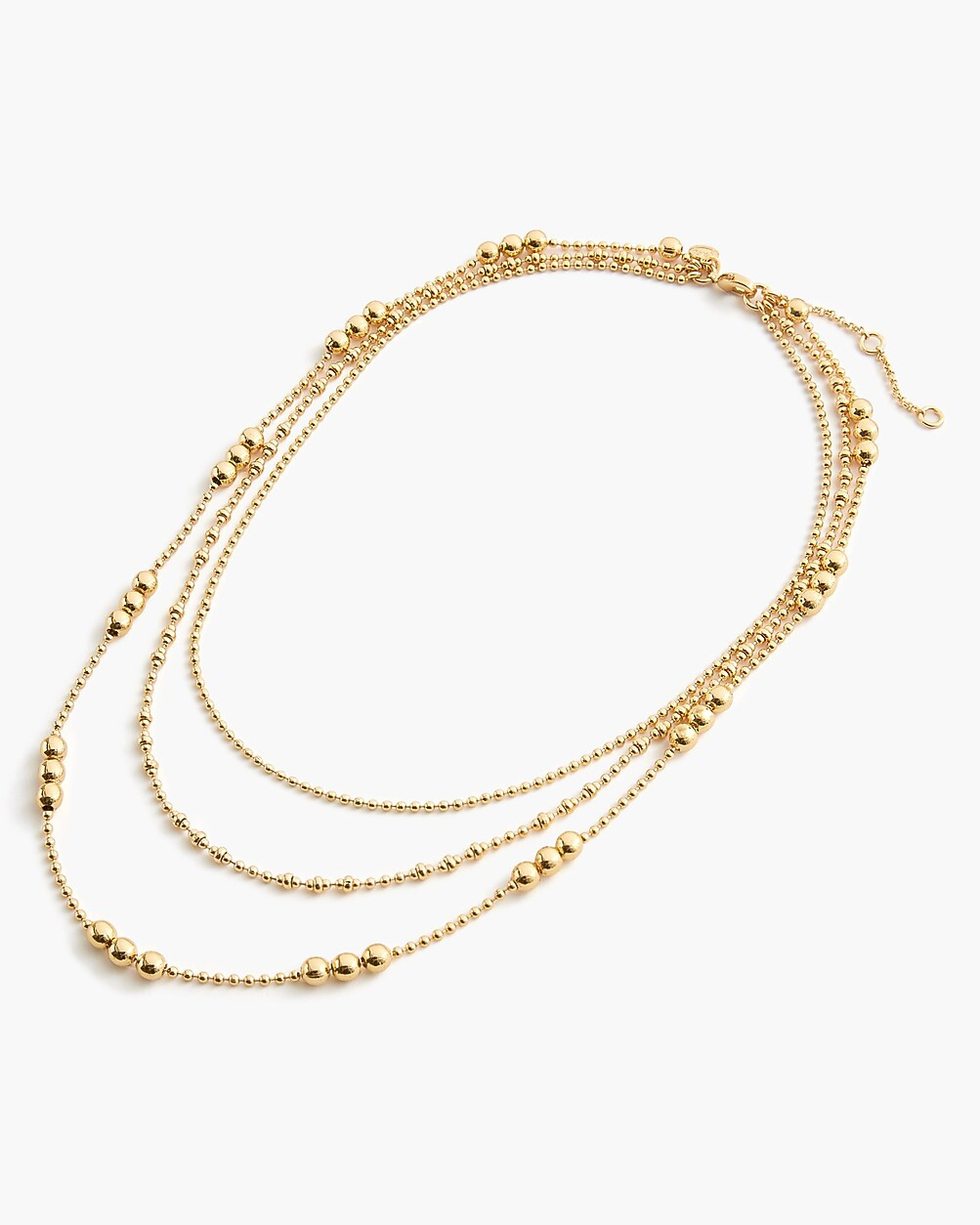 Beaded layering necklace | J.Crew Factory