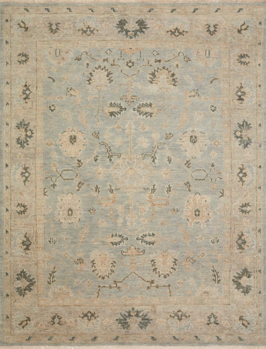 Loloi Helena HEL-05 Sky - Ash Area Rug | RugStudio.com
