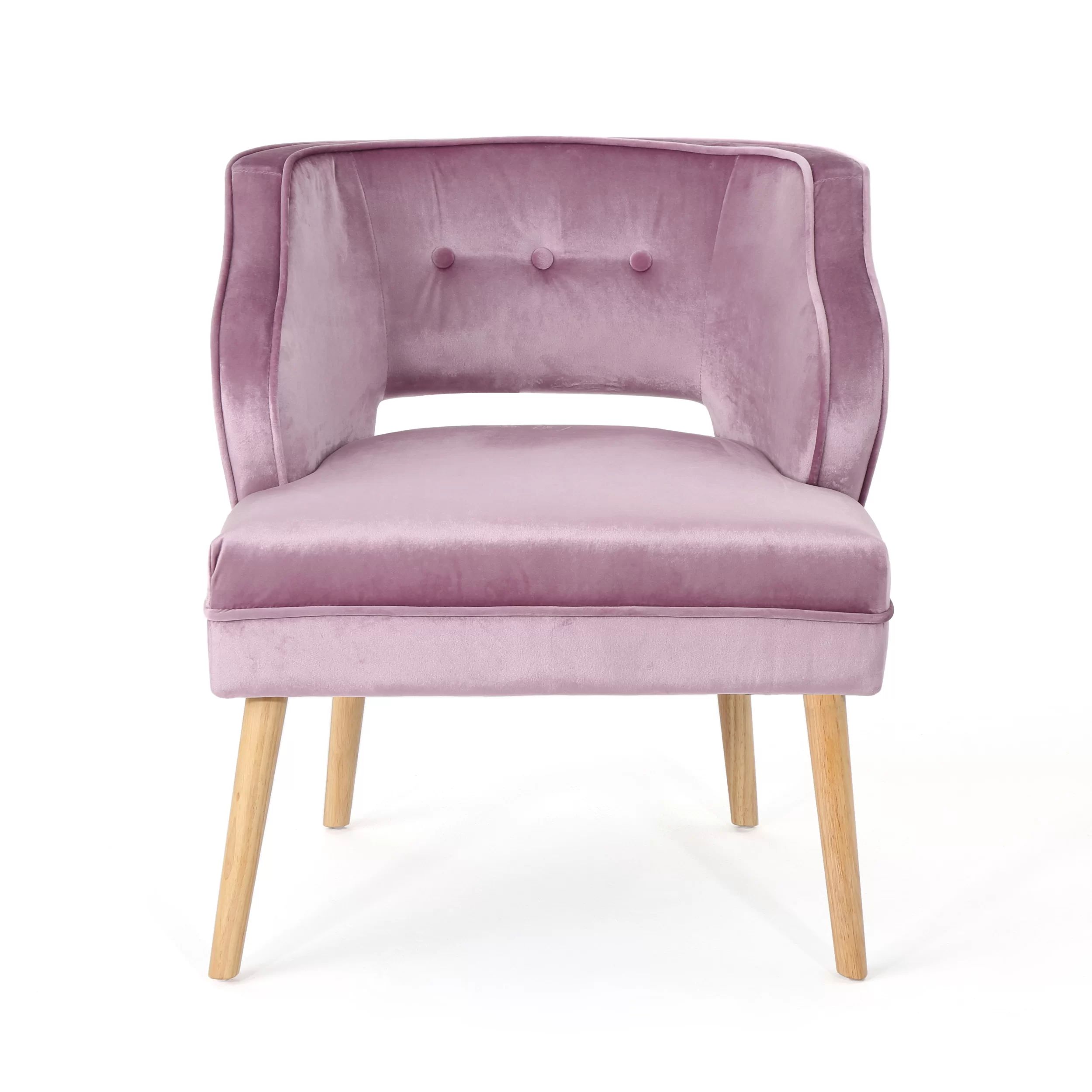 Heilig 27.25'' Wide Velvet Side Chair | Wayfair Professional