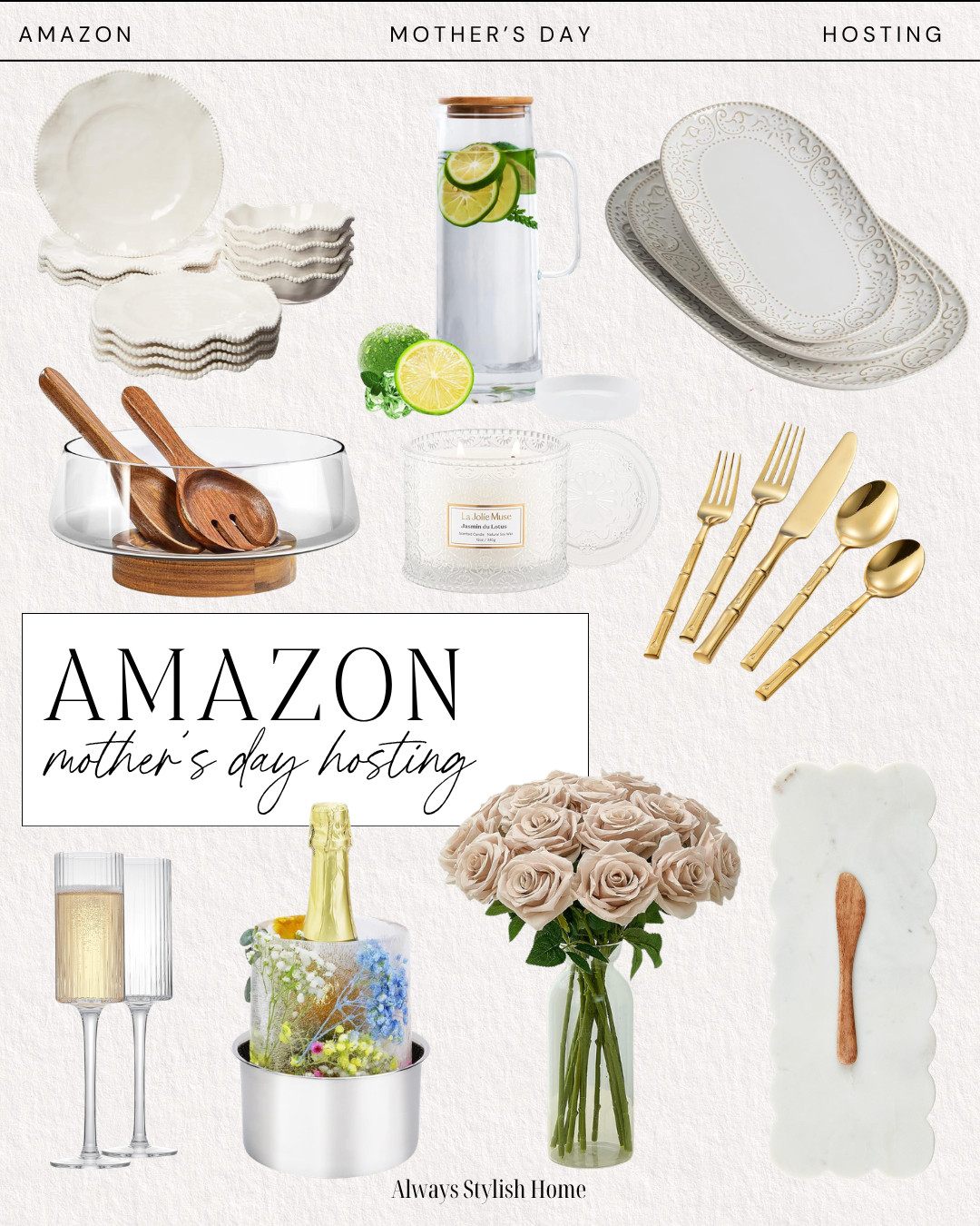 amazon mother's day hosting, elegant table styling, brunch table ideas, mothers day table decor, garden party ideas, pastel table decor, candle holders, spring entertaining, hosting essentials, modern hosting must haves, amazon mothers day hosting 

 #LTKMothersDay #LTKselfcare #LTKSeasonal