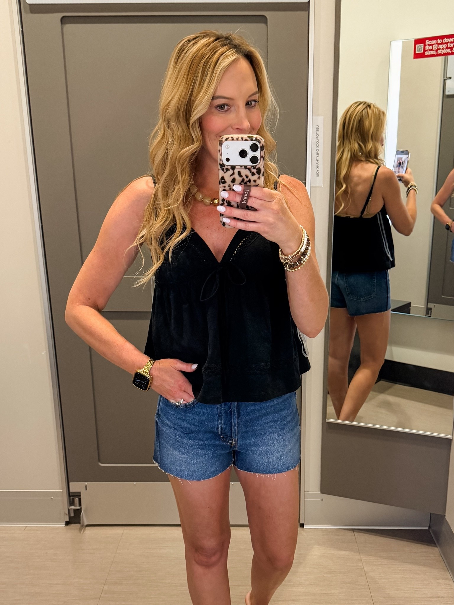 Loving this cute little top! So cute to dress up or wear casually this summer. I’m also loving the fit of these shorts. Wearing a size 2. 

Summer outfits | travel outfits | casual outfits | cami | Target | denim shorts | jean shorts |

#LTKootd #LTKmomlife #LTKSaleAlert