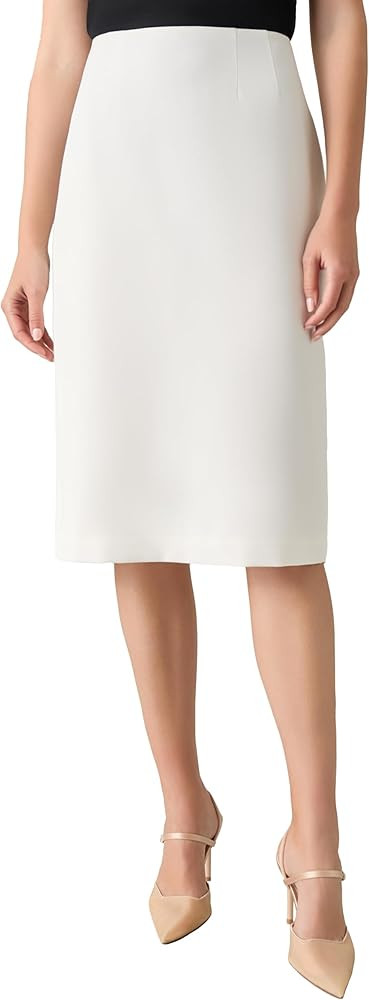 Kasper Women's Crepe Skimmer Skirt | Amazon (US)