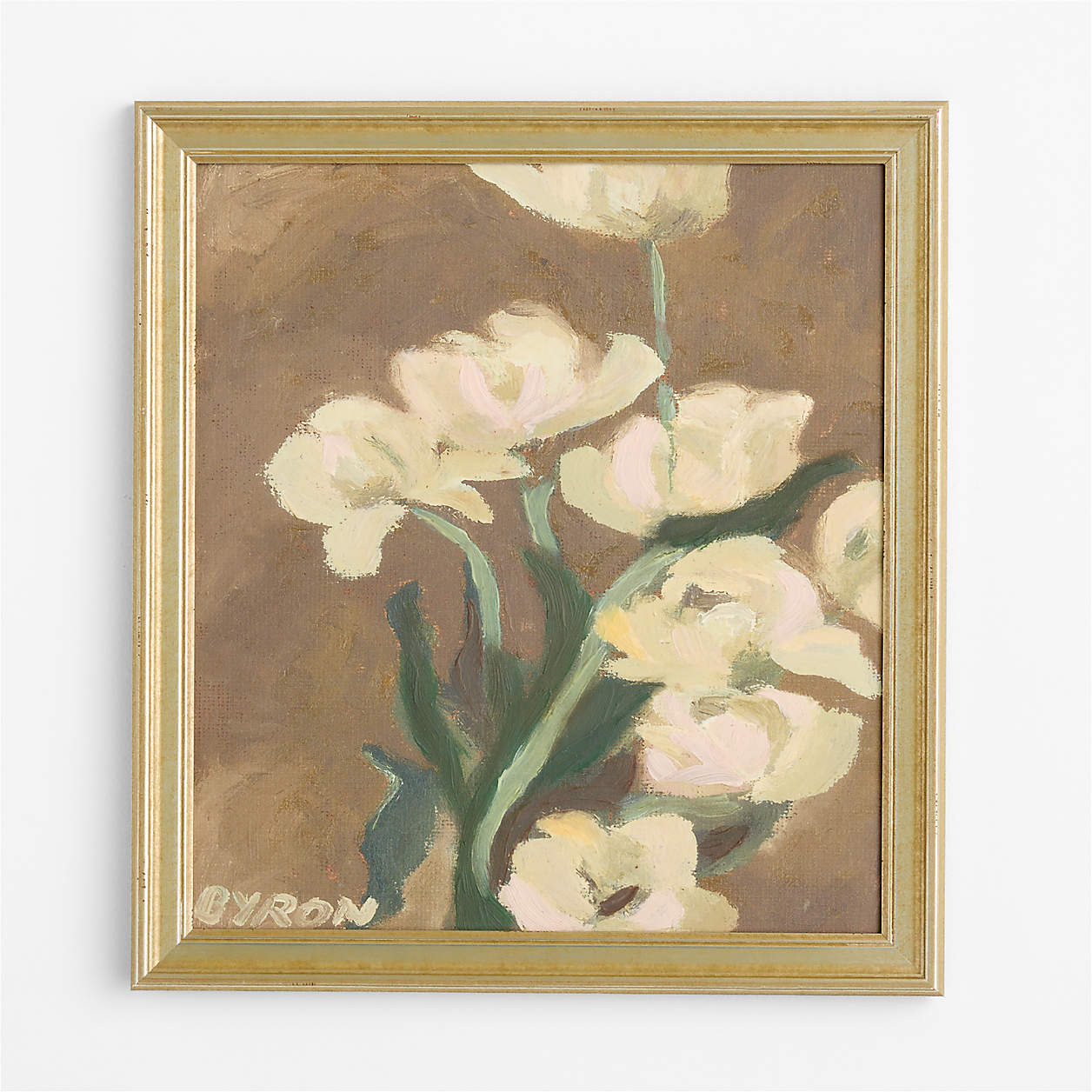 Belle Epoque by Sadie Byron 21" x 23" Framed Wall Art Print | Crate & Barrel | Crate & Barrel