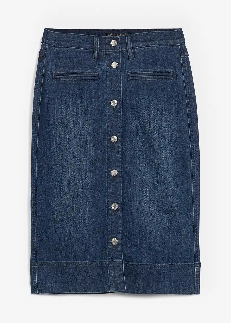 Jeansrock Mid Waist, Stretch | Bonprix DE