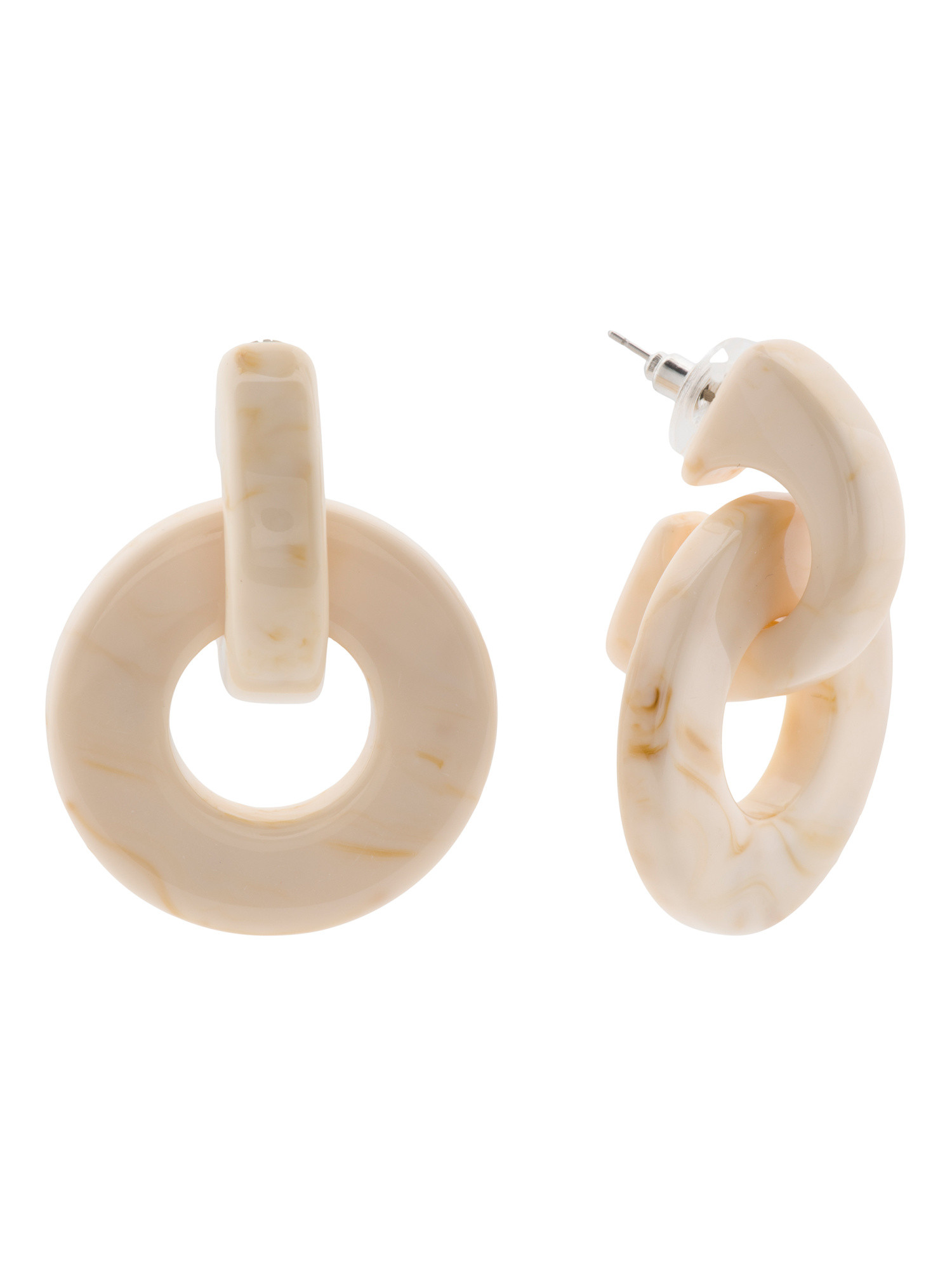 Resin Door Knocker Earrings | TJ Maxx