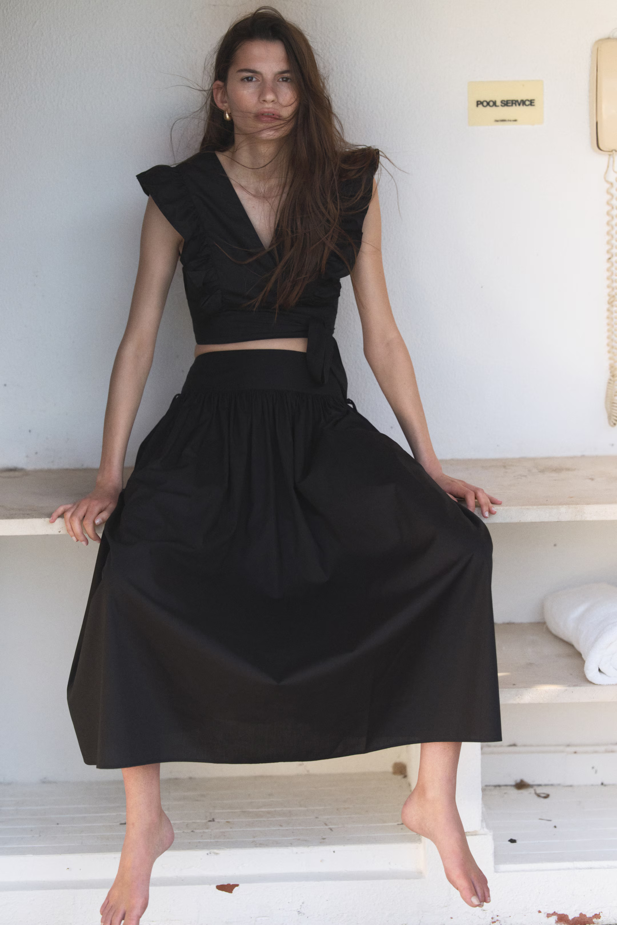 Cropped Wrap Top | H&M (US + CA)