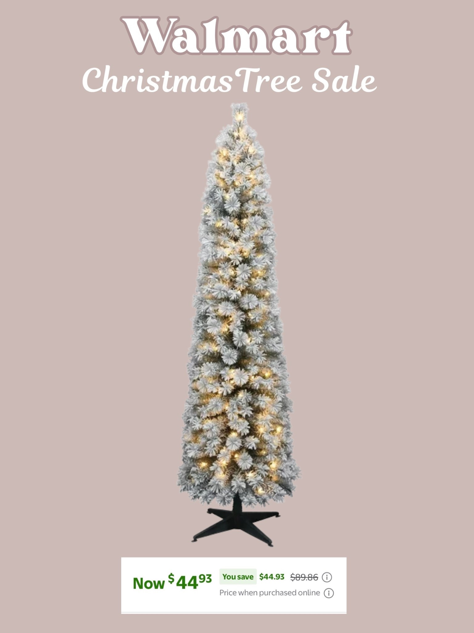 The perfect size tree for a small bedroom or living room! We love that we can still get the 7’ height, with the convenience of a slim profile for tight spaces. Also available in 9ft! Snag it while it’s on sale for 50% off! 🎄✨

.
.
.
Walmart End of the Year Holiday Clearance - Christmas Close-out Sale - After Christmas Deals - Home Decor - 

#LTKSaleAlert #LTKHoliday #LTKHome