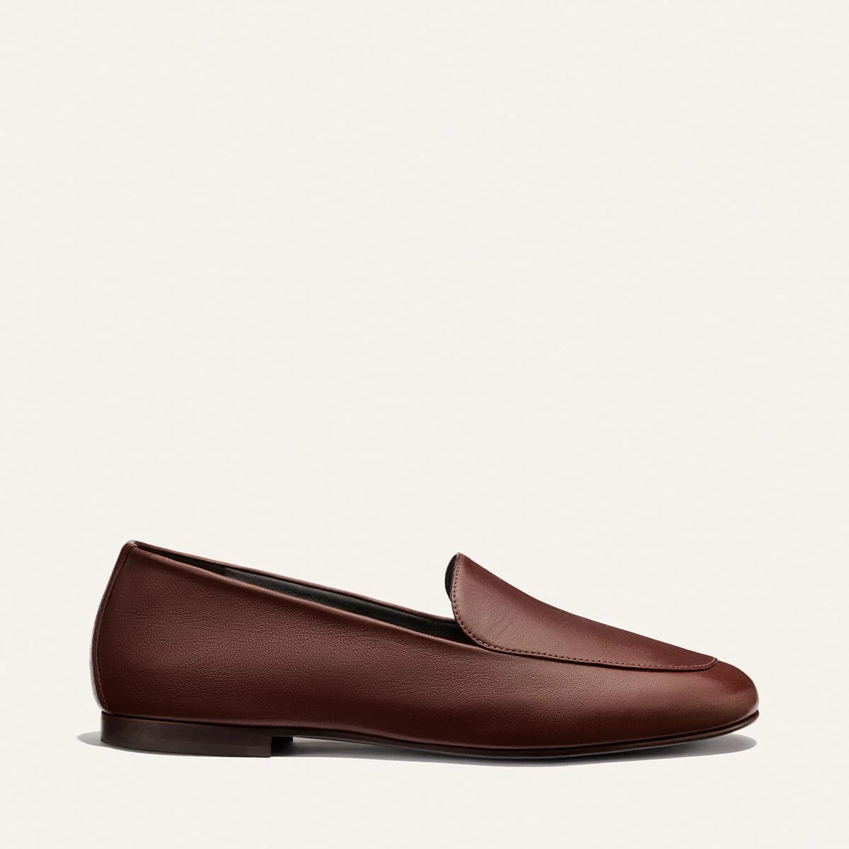 The James Loafer - Mahogany Nappa | Margaux