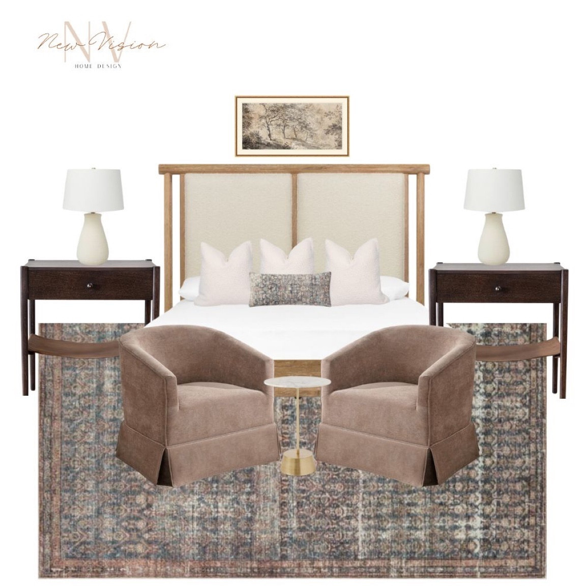 Another Bedroom E-Design for you today. 
Moody bedroom design
Bedroom Decor
Bedroom Design

#newvisionhome #bedroom #mcgeeandco #rugs #accentchair

#LTKsalealert #LTKstyletip #LTKhome