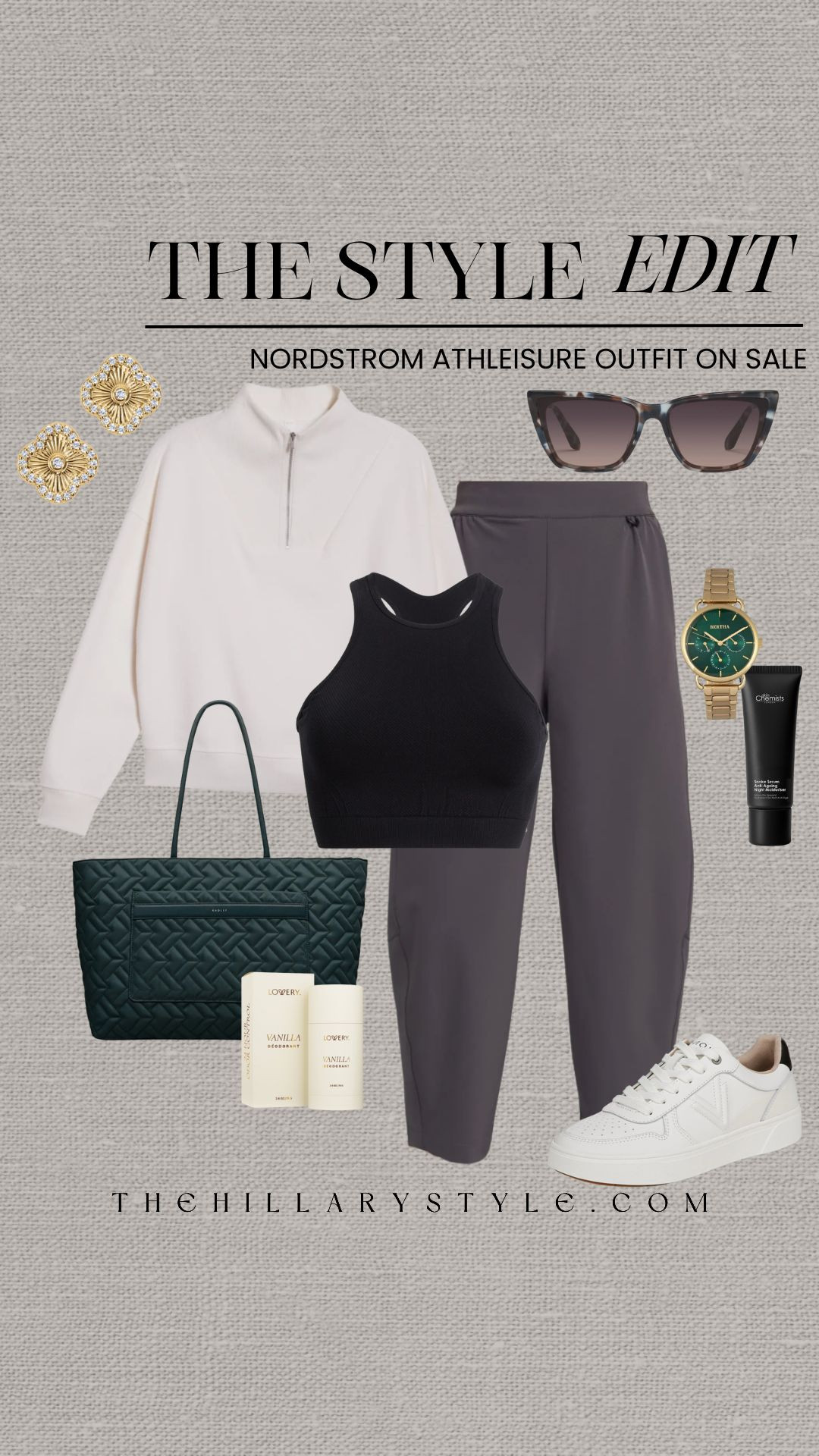 Nordstrom Athleisure Sale | Trending Studio-to-Street Styles
Elevated Athleisure: Nordstrom Sale Must-Haves
Transform your wellness routine with these chic athleisure finds from the Nordstrom sale. This curated look features elevated basics like a supportive yoga halter top and wide-leg pants that perfectly capture the clean girl fitness aesthetic. Whether you’re heading to a reformer pilates class or running weekend errands, these pieces offer the ultimate studio-to-street versatility. Score these closet essentials and minimalist activewear staples at a major discount while the end-of-season sale lasts. It's the perfect time to build your 2026 fitness capsule wardrobe with high-quality, high-performance gear!

#TheHillaryStyle #nordstromsale #athleisurestyle #wellnessaesthetic #workoutootd #capsulewardrobe #cleanlifestyle #LTKfitness #LTKsalealert #pinterestoutfits #minimalistfashion #studiotostreet #fitnessinspo #affordableluxury #2026trends 

 

#LTKmomlife #LTKActive #LTKSaleAlert