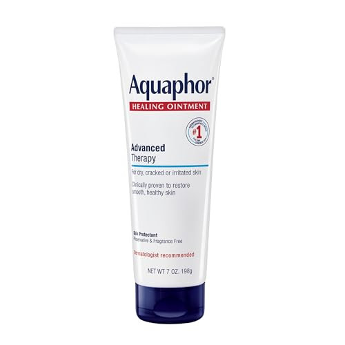 Aquaphor Healing Ointment Advanced Therapy Skin Protectant, Dry Skin Body Moisturizer, 7 Oz Tube | Amazon (US)