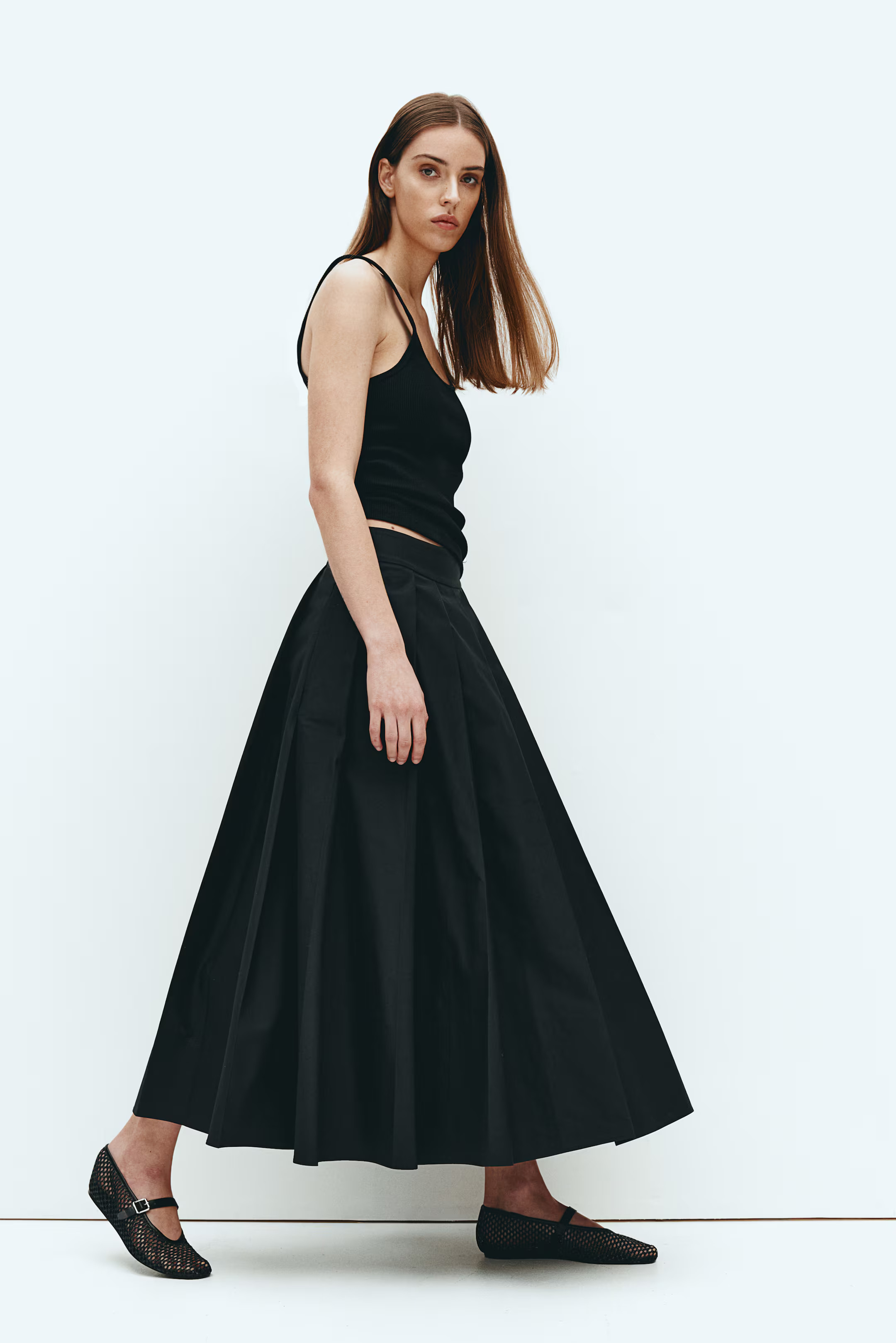 Pleated A-line skirt | H&M (UK, MY, IN, SG, PH, TW, HK)