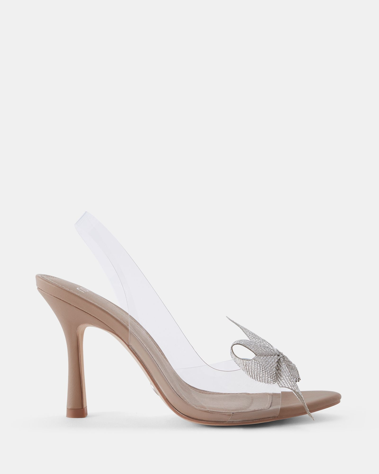 POSITANO CAMEL Open Toe Heels | Novo Shoes