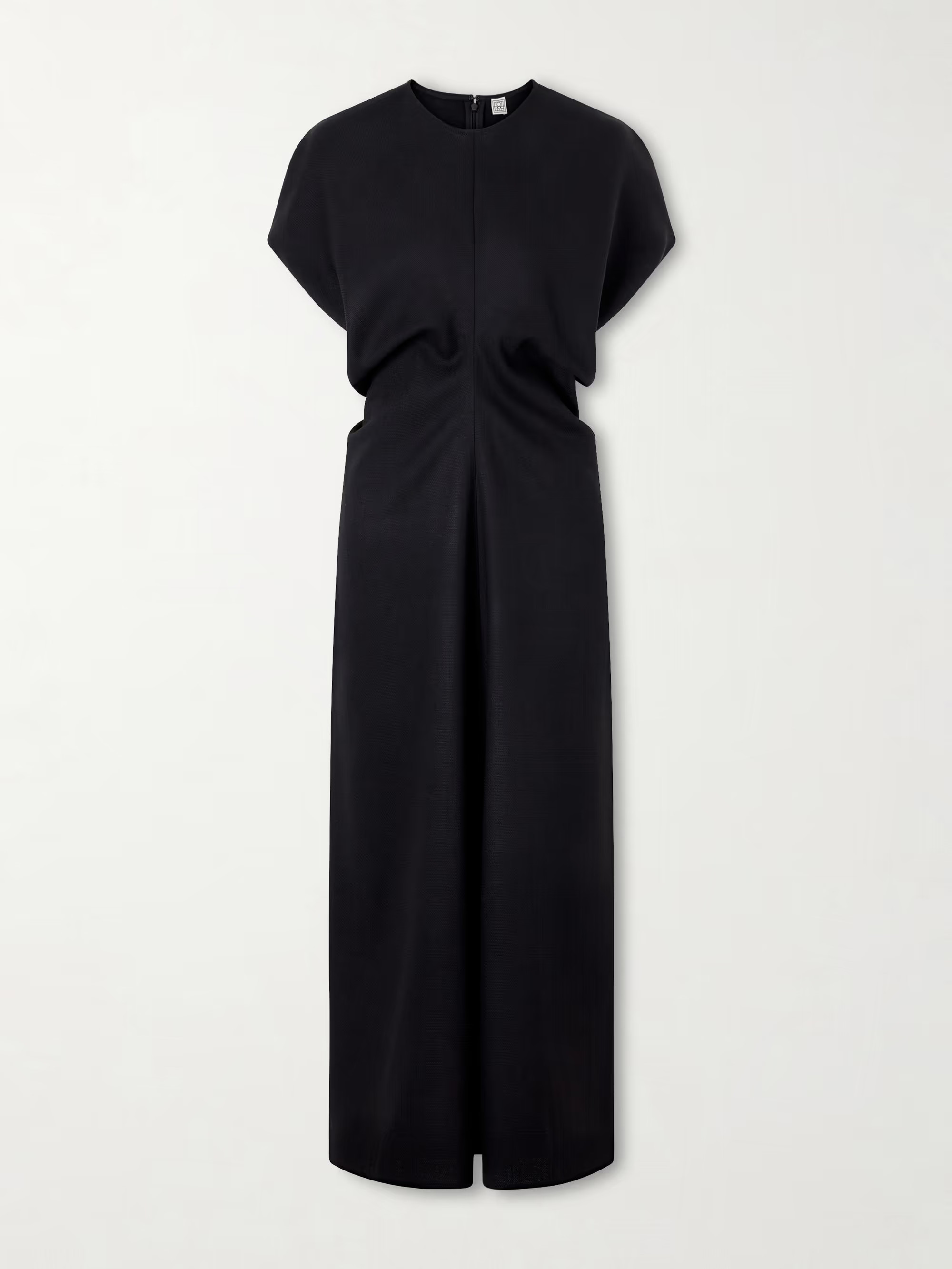 Gathered wool maxi dress | NET-A-PORTER (US)
