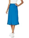 The Drop Women's Maya Silky Slip Skirt, Classic Blue, XS | Amazon (US)