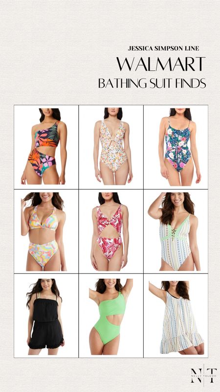 Jessica Simpson’s bathing suit line at Walmart. Shop now  

#LTKU #LTKstyletip #LTKswim