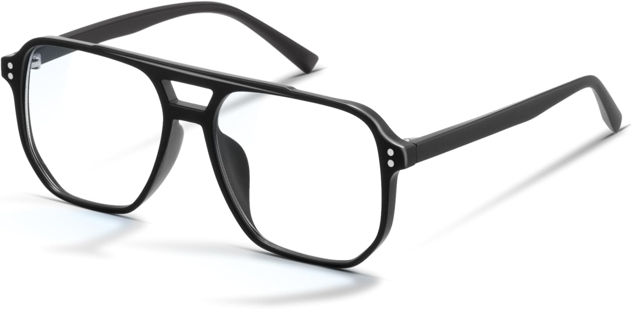 livho Vintage Aviator Blue Light Blocking Glasses, Fashion Oversized Frames with UV Protection Co... | Amazon (US)