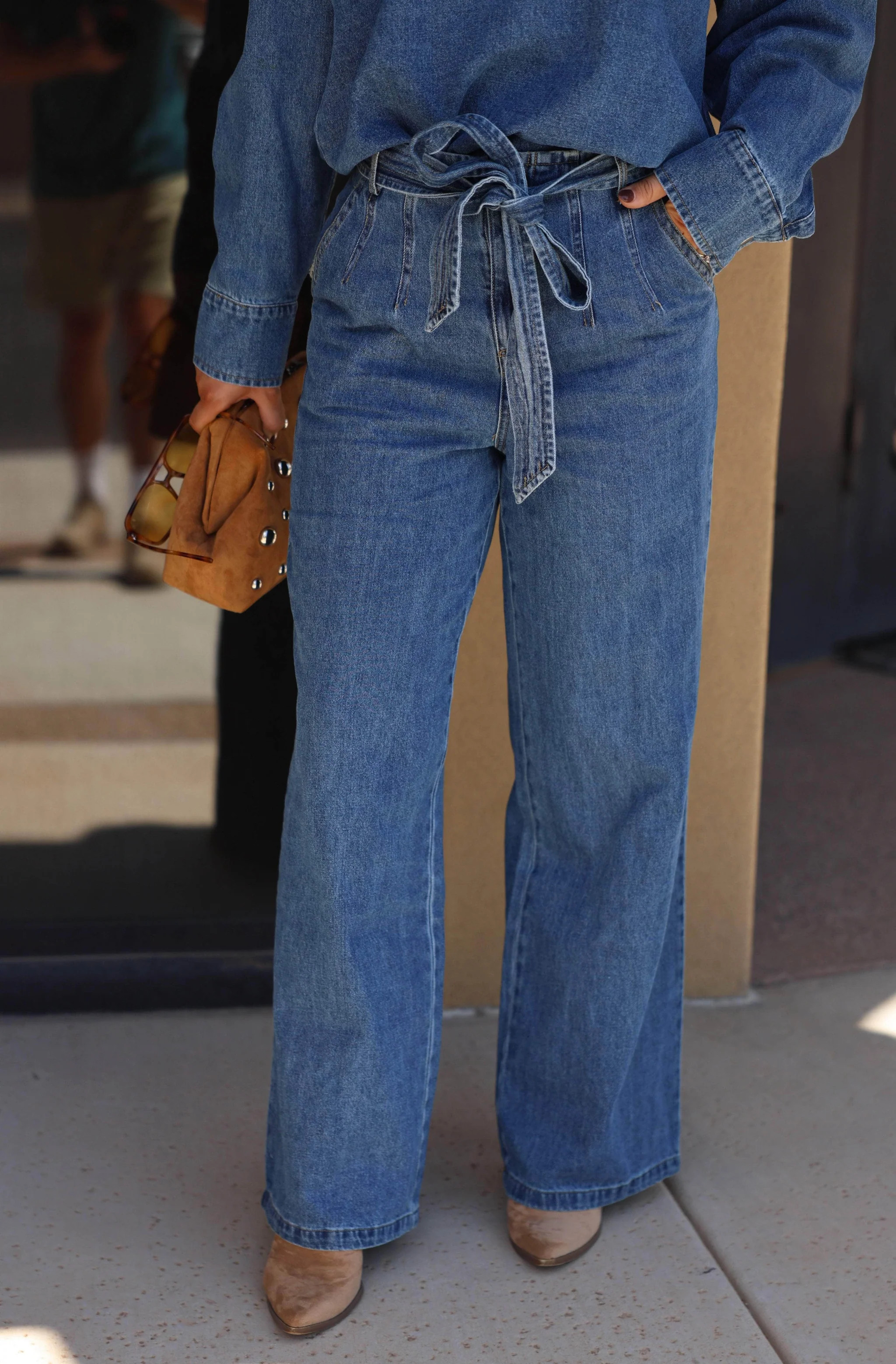 Double Take Denim Pant | Lane 201 Boutique