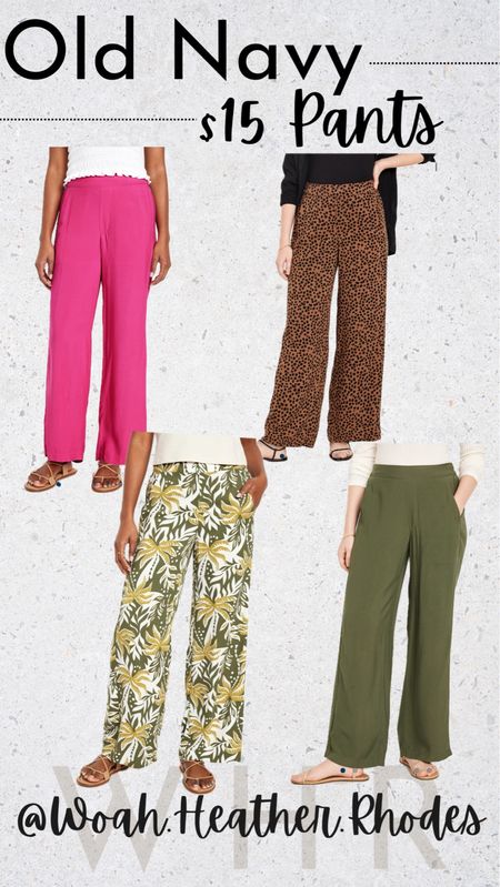 How great are these $15 pants?! Looks like the perfect spring and summer pant 😍 Several other styles on sale too! #oldnavy #oldnavysale #pantsale

#LTKsalealert #LTKworkwear