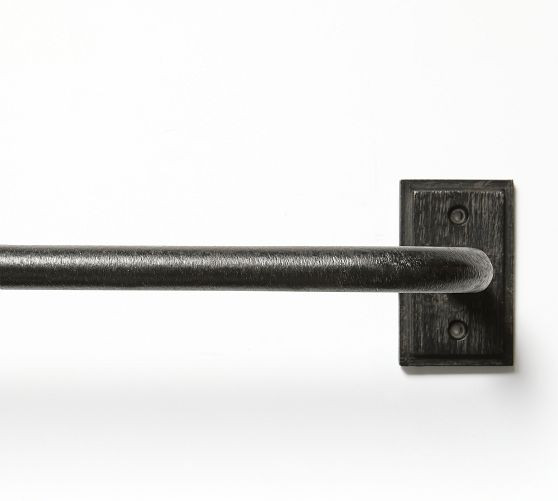 Hidden Connection Room Darkening Curtain Rod | Pottery Barn (US)