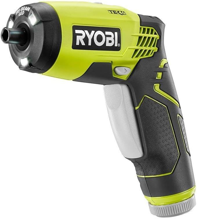 Ryobi HP54L 4V Lithium Ion 600RPM 1/4 Inch Hex Chuck Compact Quickturn Screwdriver (4V Lithium Io... | Amazon (US)