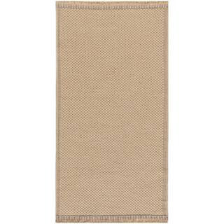 Washable Jute Natural 2 ft. x 4 ft. Solid Contemporary Kitchen Runner Area Rug | The Home Depot